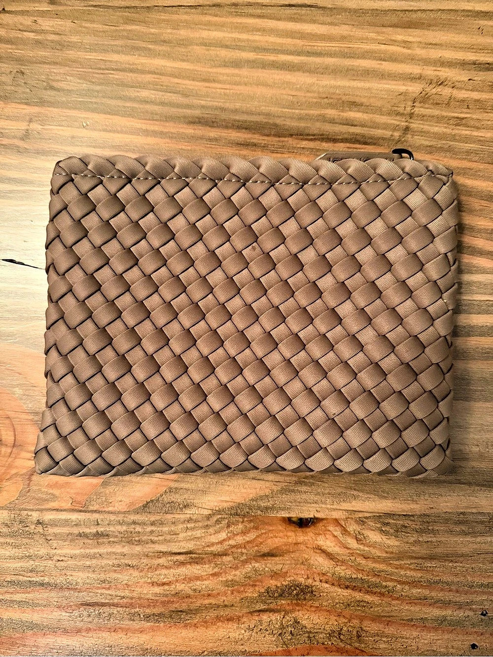 NAGHEDI Portofino Medium Cosmetic Pouch Brown